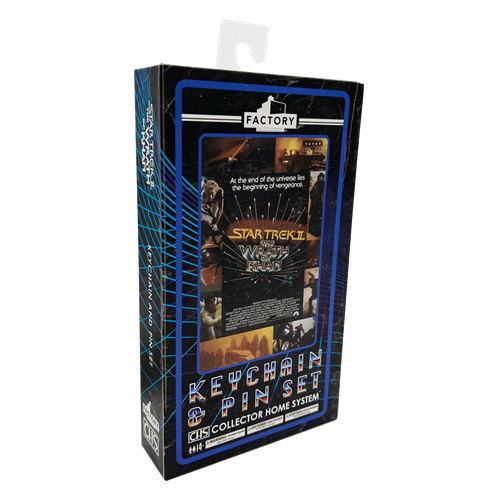 Star Trek II: Wrath Of Khan - CHS Keychain And Pin Set