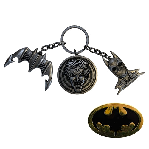 Batman 1989 - CHS Keychain And Pin Set