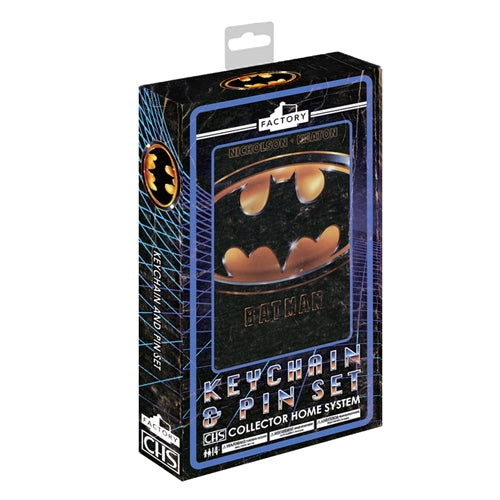 Batman 1989 - CHS Keychain And Pin Set
